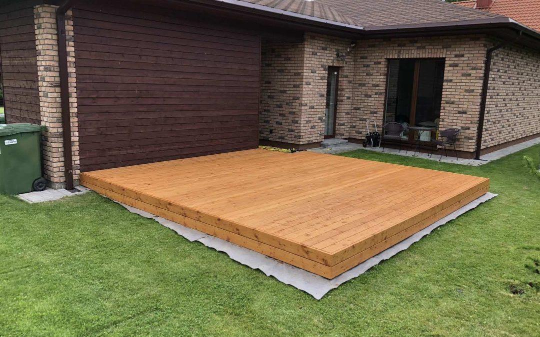 Maumedžio terasa | Teak