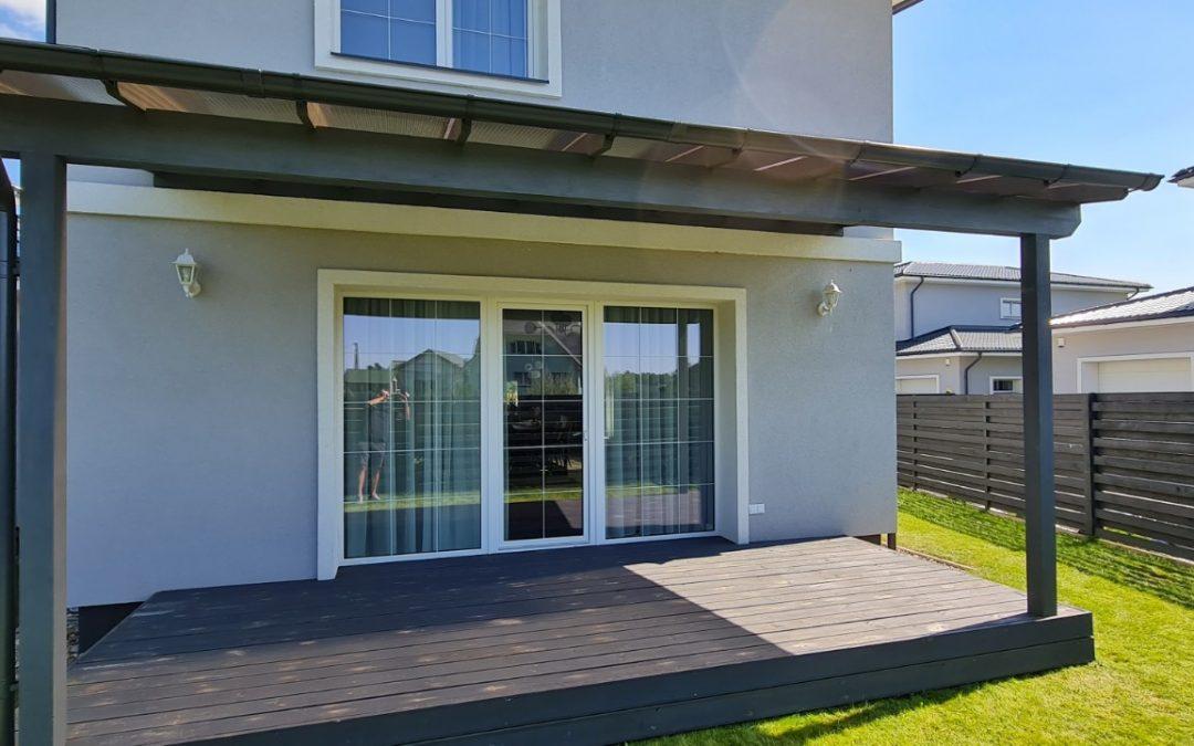 Tonuoto polikarbonato stoginė