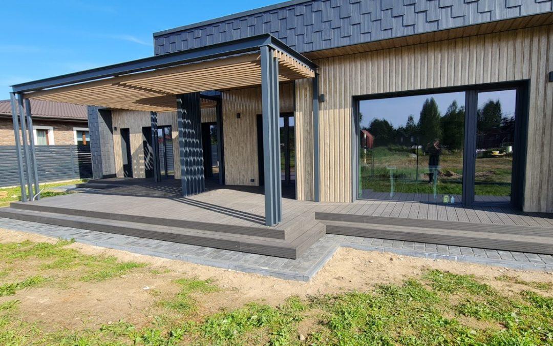 WPC (medžio kompozito) terasa