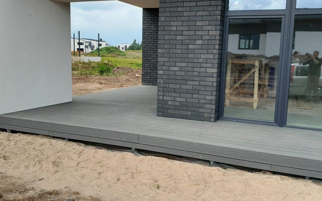 WPC (medžio kompozito) terasa