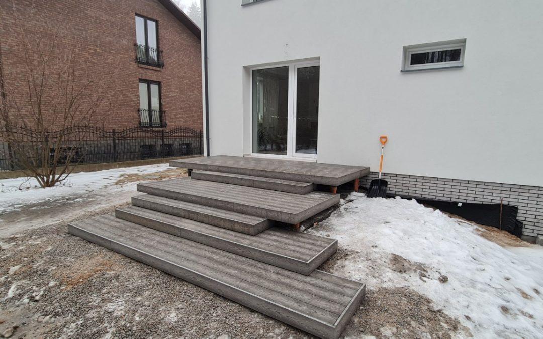 WPC (medžio kompozito) terasa