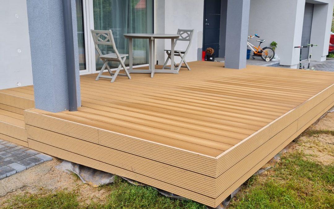 WPC (medžio kompozito) terasa