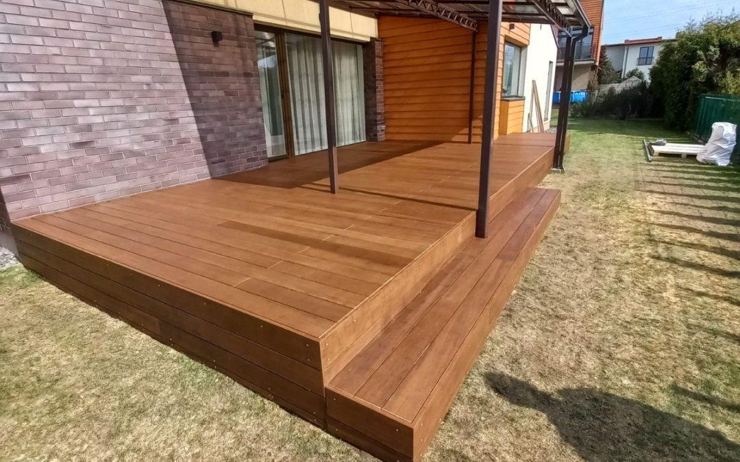 Bambuko lentų terasa