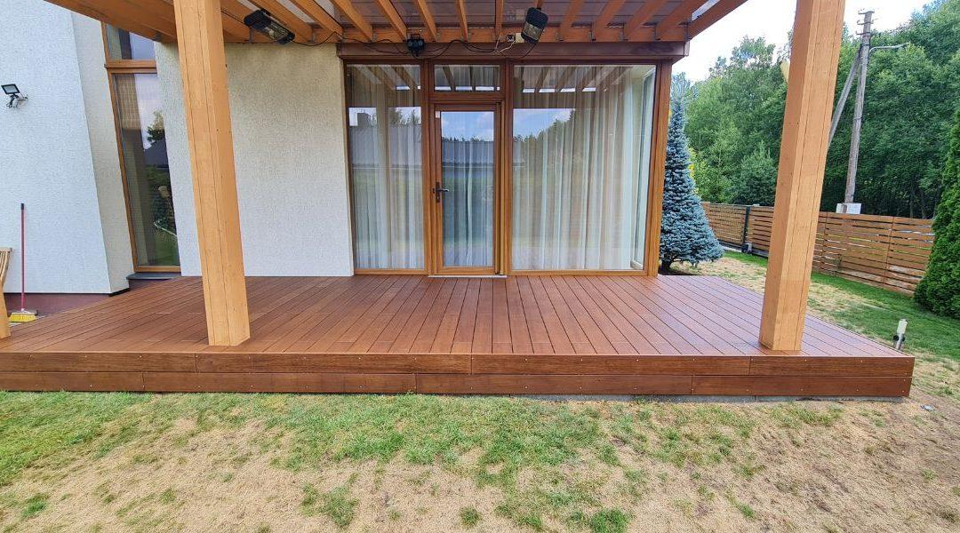 Bambuko lentų terasa