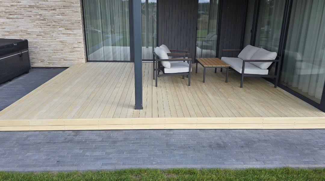 Accoya medienos terasa