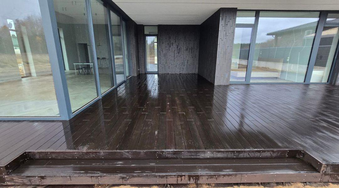 Bambuko lentų terasa