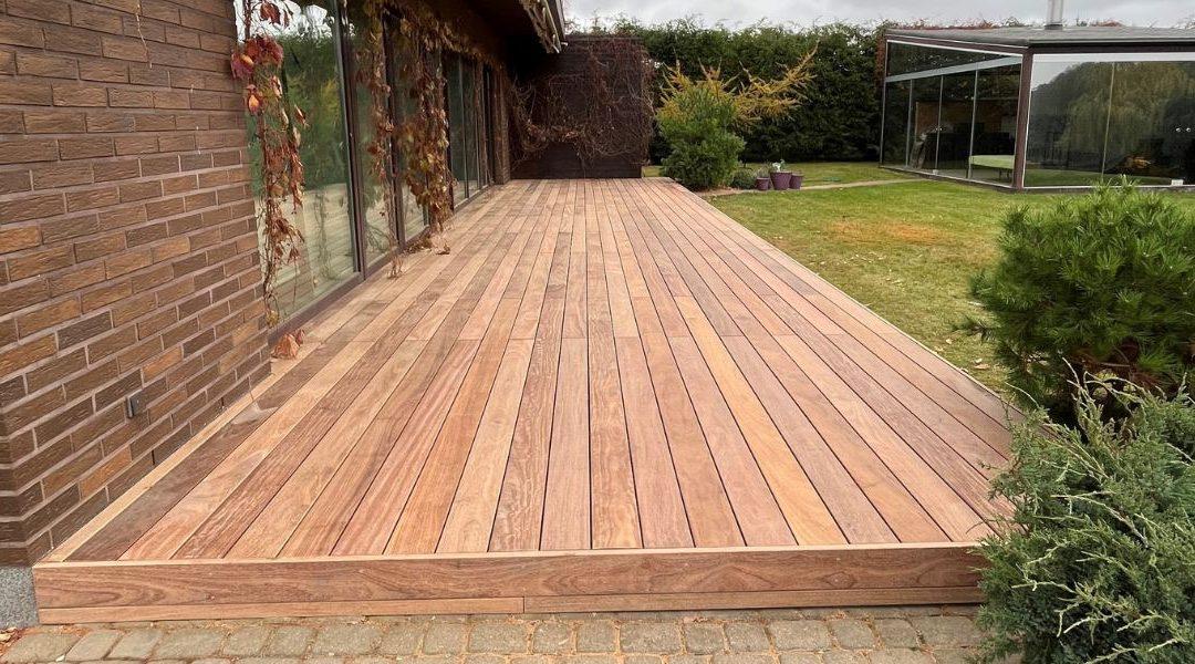 Cumaru medienos terasa