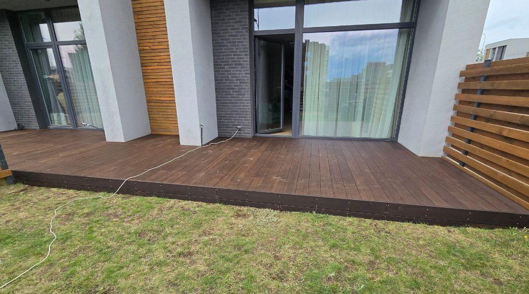 Bambuko lentų terasa