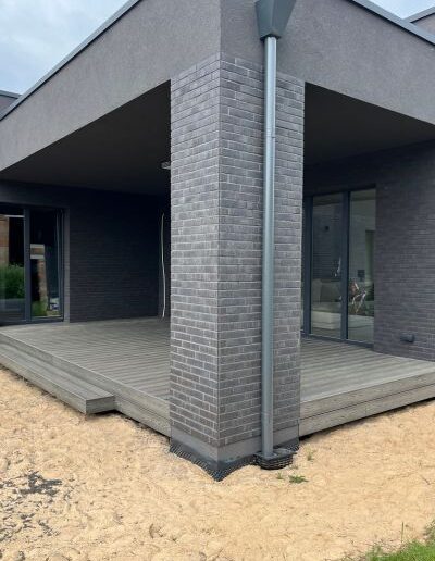 WPC lentų terasa