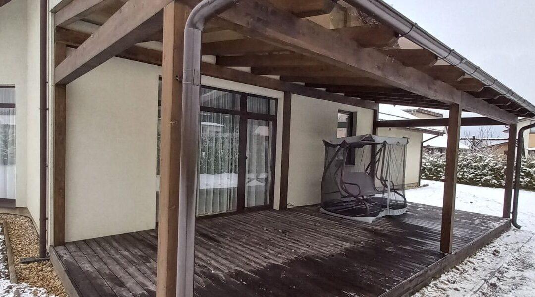 Stiklo dangos stoginė