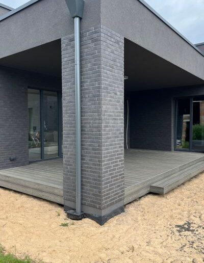 WPC lentų terasa