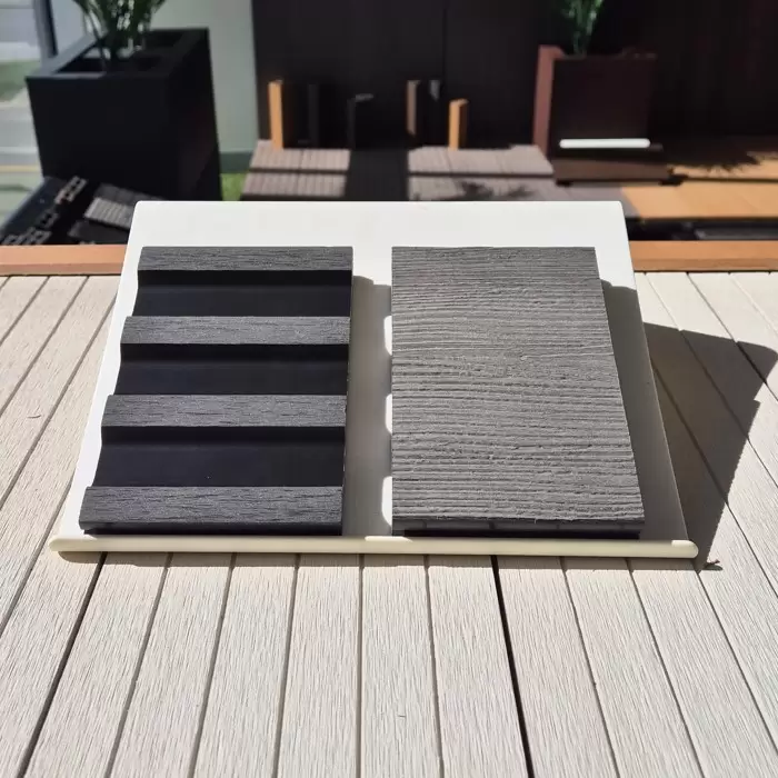 WPC terasinė lenta NORDIC 20x150mm, pilka spalva -1