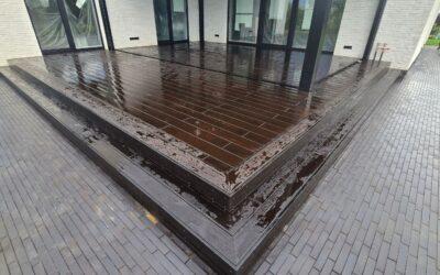 Kiek laiko trunka terasos įrengimas? Darbų etapai